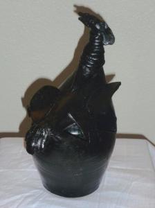 Bowers_G_Black Satinbird_3D_ceramic_12X6x9_1
