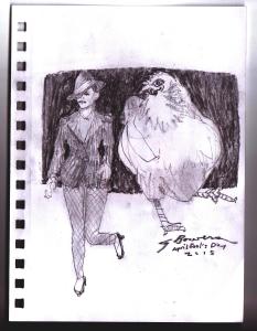 judy and chicken