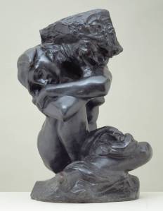 The Fallen Caryatid Carrying her Stone circa 1880-1, cast 1950 Auguste Rodin 1840-1917 Purchased 1950 http://www.tate.org.uk/art/work/N05955